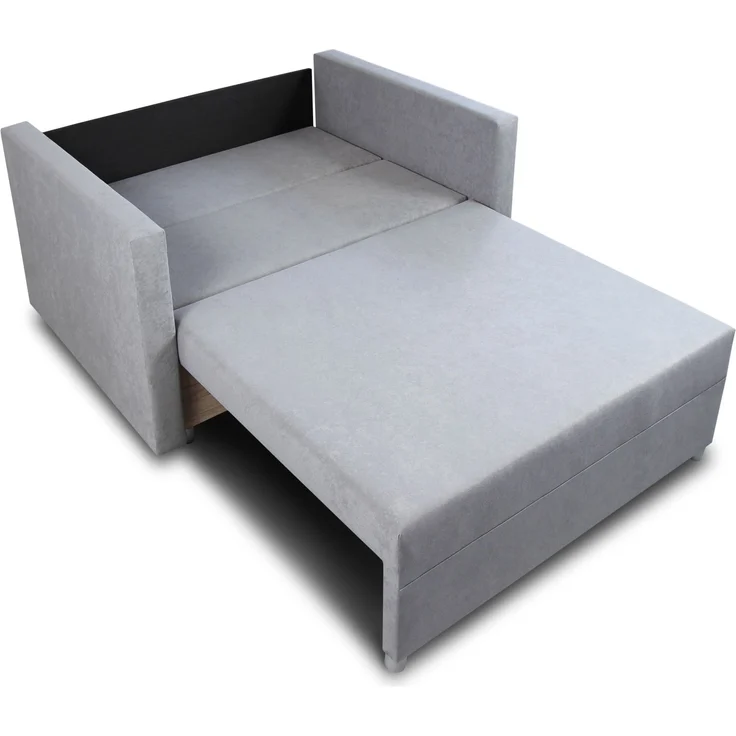 Schlafsofa Pura Midi mit Bettkasten - Polstersofa mit Schlaffunktion, Sofa, Bettsofa, Wohnlandschaft (Grau (Suedine 06)) – Bild 3