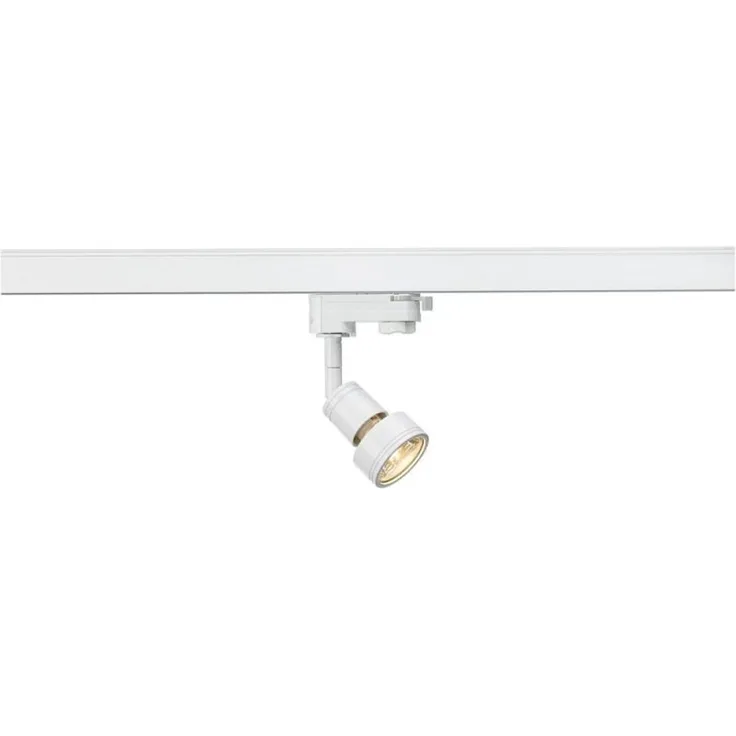 SLV No. 153561 PURI Lampenkopf weiß GU10 max. 50W inklusive 3Phasen-Adapter