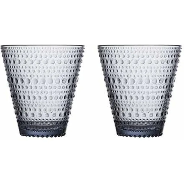 iittala Kastehelmi Becher 30 cl 2er Set Recy cled Glas