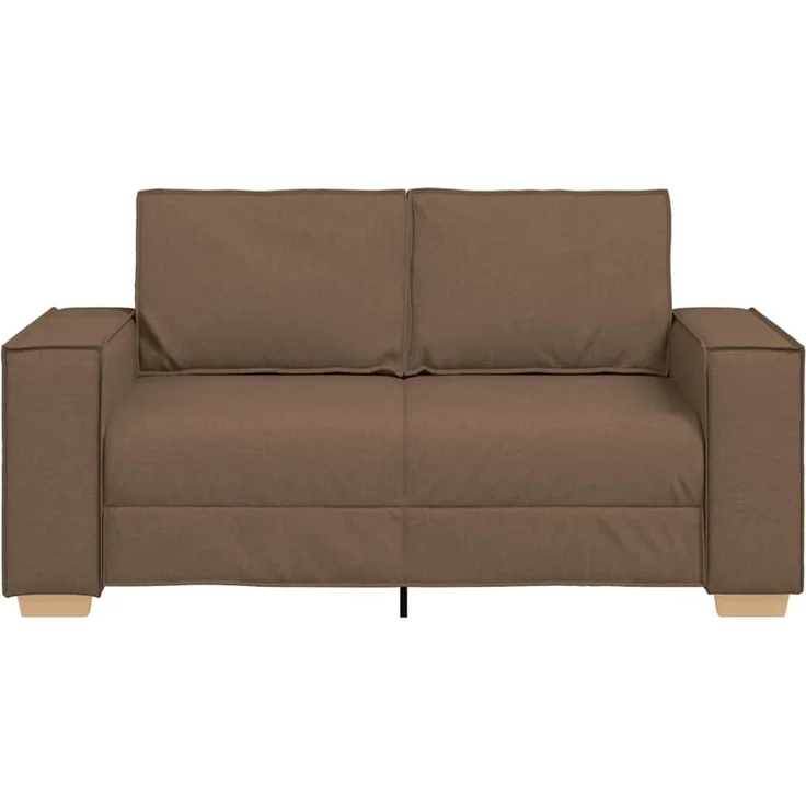 vidaXL 2-Sitzer Sofa Braun 160x78x84 cm Stoff 4104974 – Bild 3