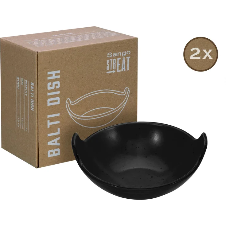 Streat Food Schwarz, Balti Dish 2-tlg (mo) – Bild 1