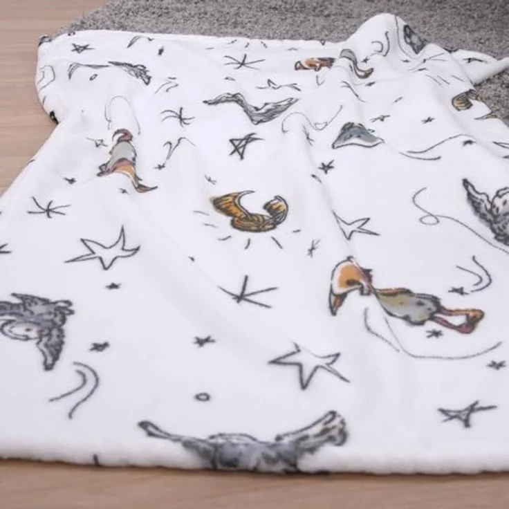 Babydecke Harry Potter Microfaserflausch-Decke 75/100 cm Kuscheldecke, Herding, Kinder Kuscheldecke Babydecke – Bild 3