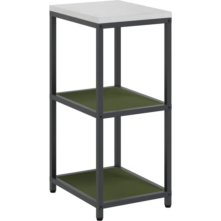 vidaXL Küchenregal HATTEM Olivgrün 40 x 50 x 92 cm Stahl 874971 – Bild 2