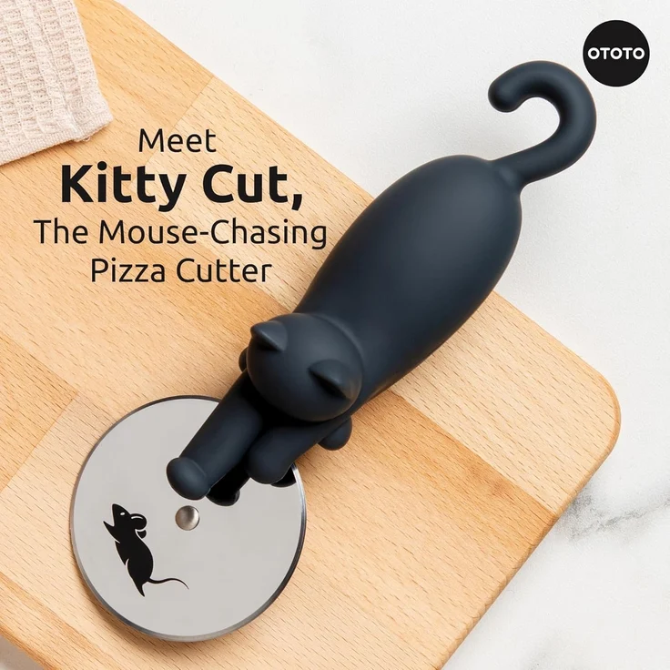 OTOTO Kitty Cut Pizzaschneider – Bild 2