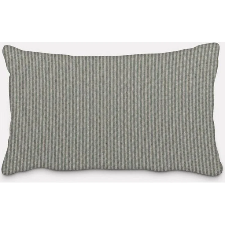 SCHÖNER LEBEN. Dekokissen SCHÖNER LEBEN. Kissenhülle Streifen 3mm beige mintgrün div. Größen – Bild 1