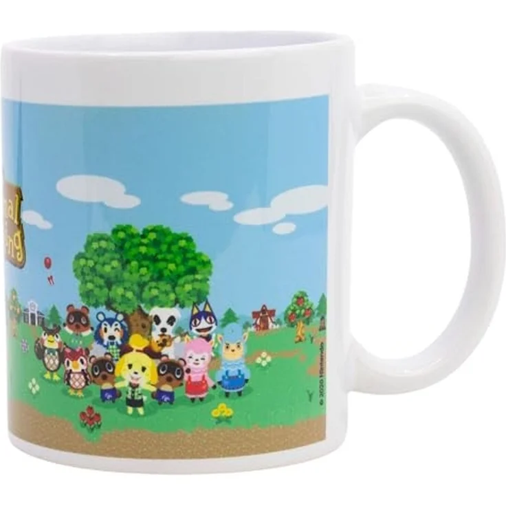 Animal Crossing Tasse 325ml – Keramikbecher im Geschenkset – Nintendo Fanartikel – Bild 1