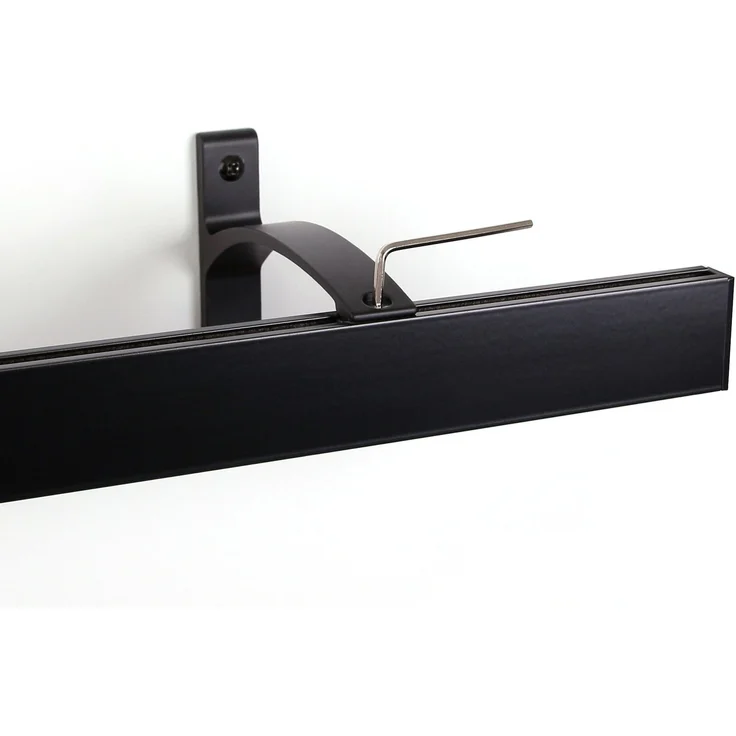 Deco-Raum® Gardinenschiene Innenlauf Curve | Länge: 350cm | Material: Aluminium | Farbe: Schwarz – Bild 7
