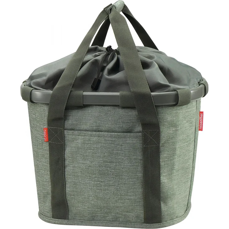REISENTHEL BIKEBASKET TWIST SAGE KLICKFIX