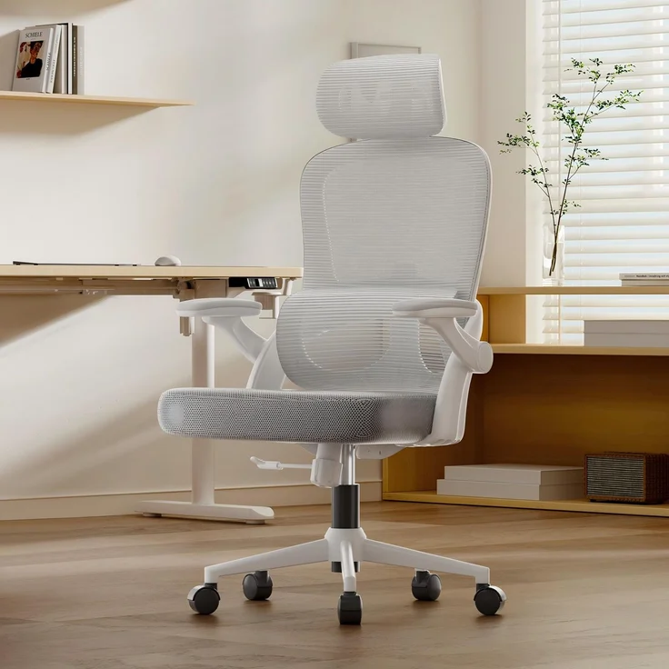 Sihoo Ergonomischer Stuhl 102C, 126 x 75 cm, in Weiß – Bild 2