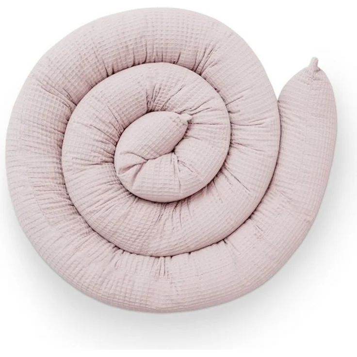 Ehrenkind Nestchenschlange Bettschlange aus 100% Bio-Baumwolle, Schutz und Geborgenheit, (Kuschelschlange, Bettumrandung Babybett), Bettschlange Baby – Bild 4