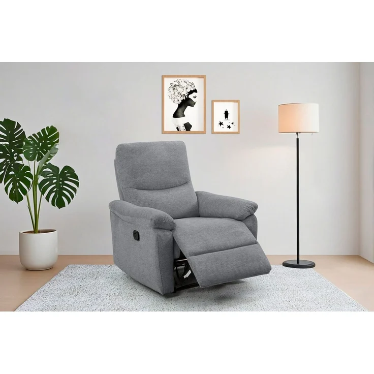 Home affaire Relaxsessel ODILON, TV-Sessel mit Relax- und Liegefunktion, Struktur-Bezug, manuelle und elektrische Funktion (mit USB A/C), Federkern-Polsterung – Bild 5