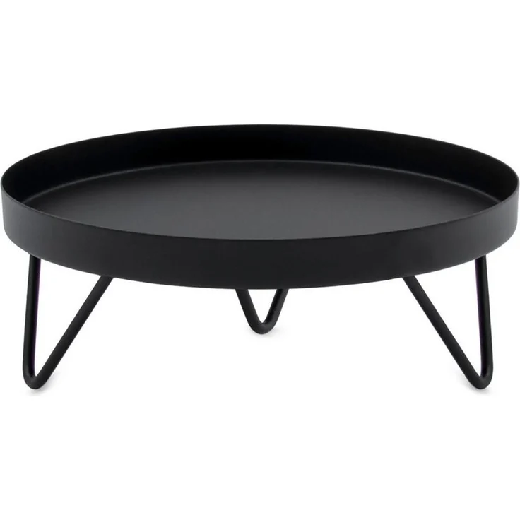 Spetebo Blumenhocker Blumenständer Metall schwarz rund - Ø 22 cm (Anzahl, 1 St, Stück), Stabiler Stand – Bild 5