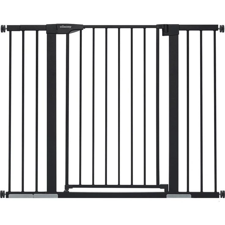 Comomy Türschutzgitter, Babygitter Schutzgitter einstellbar 75~124cm – Bild 5