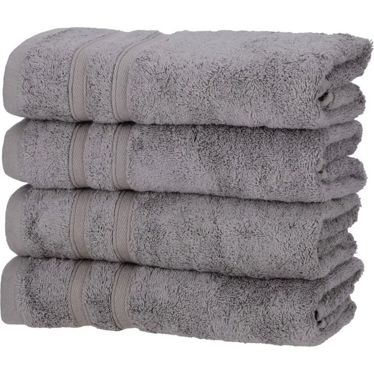 Zestri Handtücher mit Bambusfasern Handtücherset, saugstark weich, Frottee, Handtücher 4er-Set, Duschtuch Saunahandtuch Gästehandtücher Badetuch Handtücher Set
