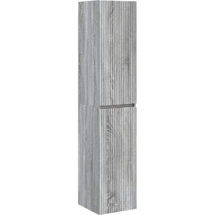 vidaXL Badezimmerschrank-Set 5 stk. Grau Sonoma 33 x 34,5 x 160 cm 3406009 – Bild 6