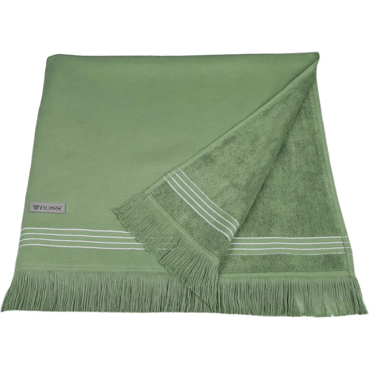 ROSS Hamamtuch Hamam, Hamam Frottier (Packung, 1-St), idealer Begleiter für Strand, Sauna oder Wellnessbereich