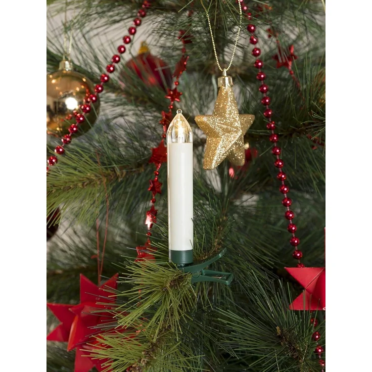 Konstsmide 1915-100 LED-Weihnachtsbeleuchtung für innen warmweiß weiß 5 Stück – Bild 2