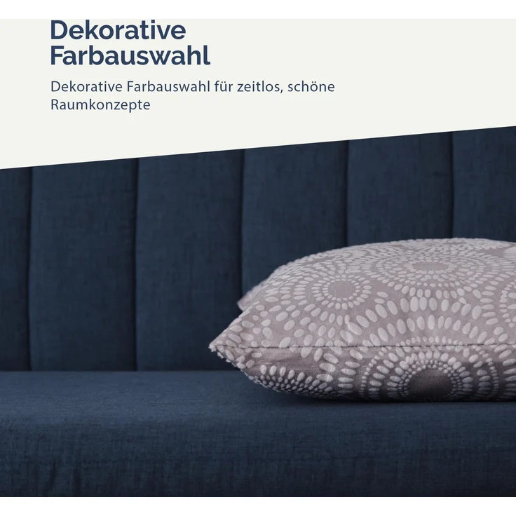 Dekokissen 50x50 mit verd. Reißverschluss, ( Grau ) Kissenbezug inkl. Füllkissen "Punkte", Dekorative Kissenbezüge, weicher Bezug für Kissen – Bild 6