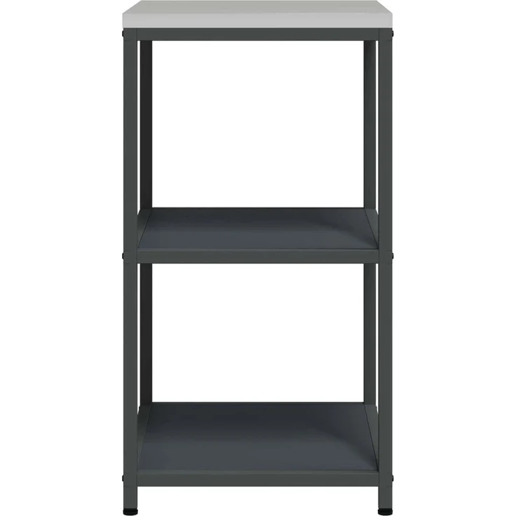 vidaXL Küchenregal HATTEM Anthrazit 60 x 50 x 92 cm Stahl 874963 – Bild 8