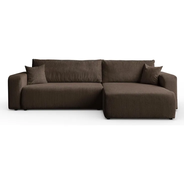 Lookway Ecksofa PRESTIGE XL L-Form Couch, mit Bettfunktion und Bettkasten
