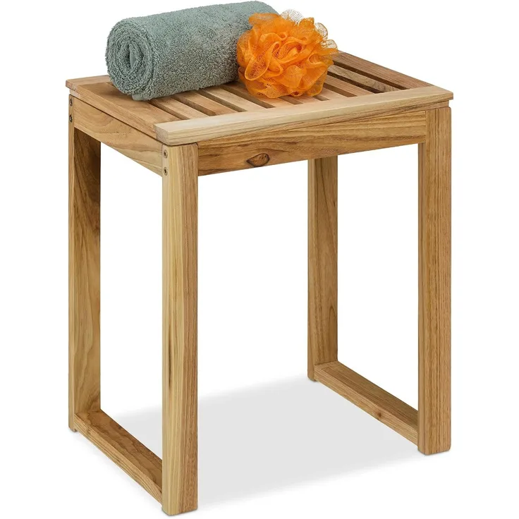 Relaxdays Hocker aus Holz