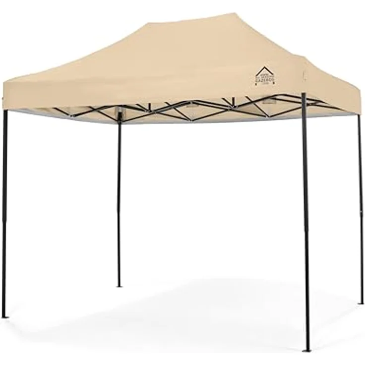 All Seasons Gazebos 3x2 m vollständig wasserdichtes Faltpavillon - Beige – Bild 2