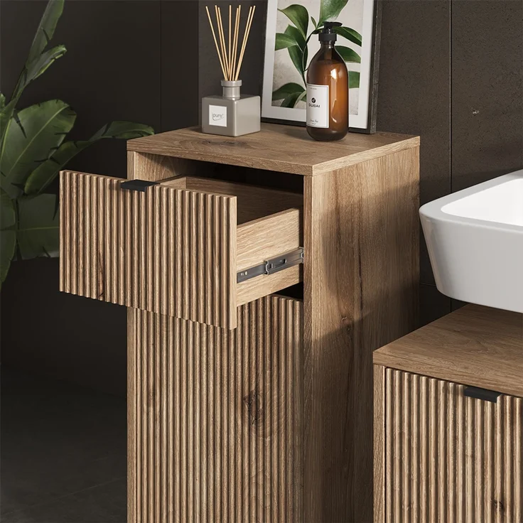 Badmöbel-Set Eliza Viking Oak 3-teilig Vicco – Bild 5