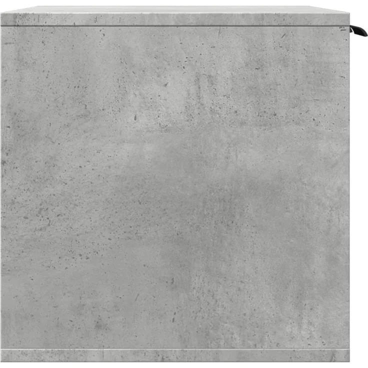 vidaXL Katzenklo Betongrau 60x40x40 cm Holzwerkstoff 857727 – Bild 6