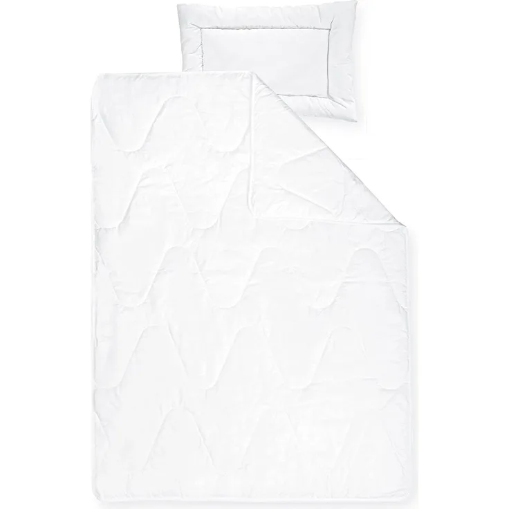 Julius Zöllner Kindersteppbett-Set Sommertraum, Decke mit Kissen, Thinsulate Lite Loft, Standard 100 by OEKO-TEX, Größe 100x135 cm + 40x60 cm