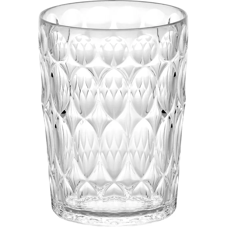 Guzzini Trinkglas hoch Dekor 1 Vanity Clear