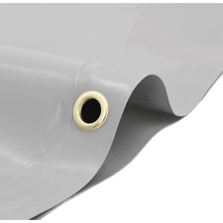 vidaXL Abdeckplane Grau 1x2,5 m 650 g/m² 156042 – Bild 6