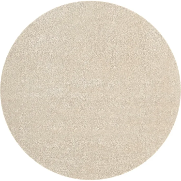 merinos Teppich Loft 37, rund, Höhe: 16 mm, Kunstfellteppich besonders weich und kuschelig, Fell Haptik
