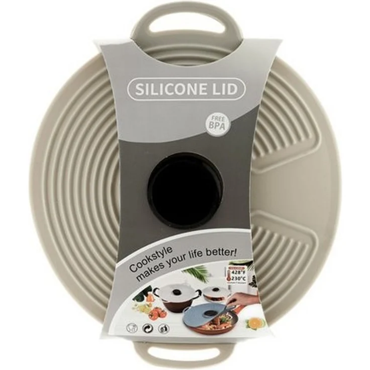 Silikon-Kochdeckel & Abdeckhaube - Hitzebeständig, vielseitig & wiederverwendbar ø20,5 cm – Bild 3
