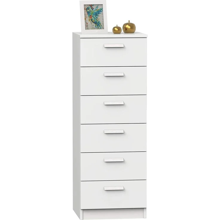 MUEBLES PITARCH Tibet Sinfonier, Spanplatte und Melamin mit hoher Dichte, weiß, 110 x 40 x 40 cm – Bild 1
