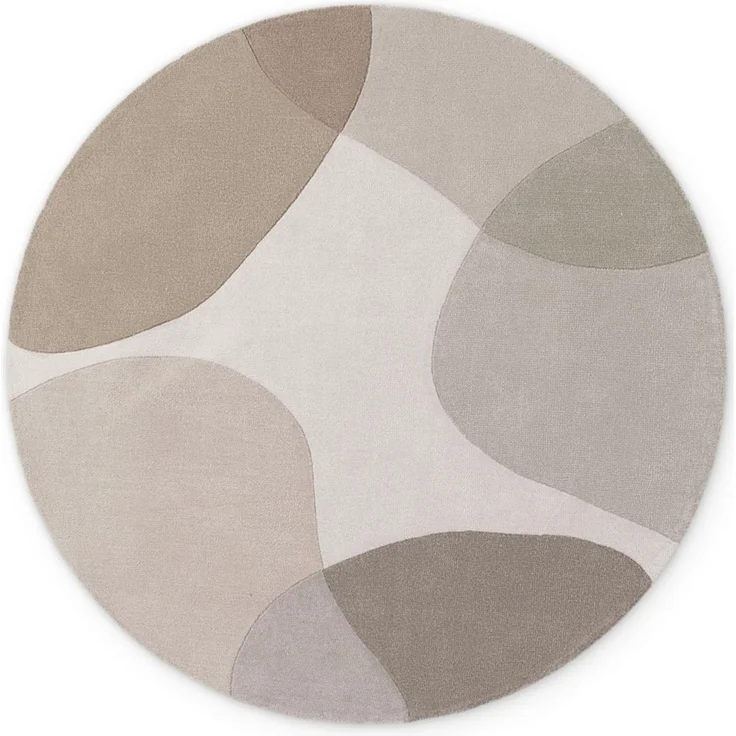 Ted Baker Wollteppich Clarissa, auch in rund, Höhe: 11 mm, Wolle, Abstrakt, Natur, Wohnzimmer, Schlafzimmer, Modern, Geometrisch – Bild 2