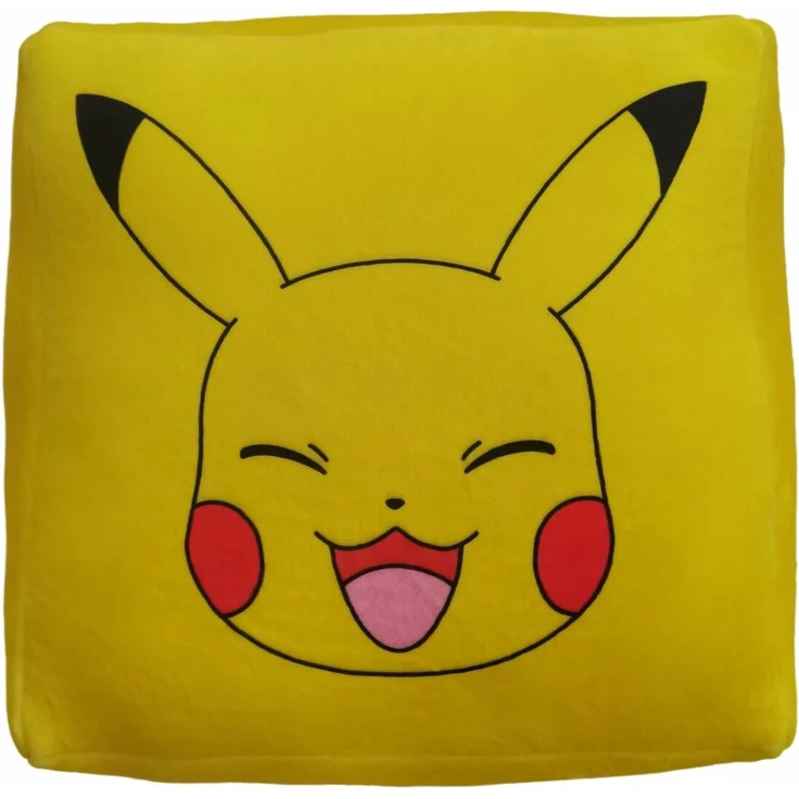Pokémon Würfel-Kuschelkissen – Hochwertiges Polyester für kleine Fans – Bild 6