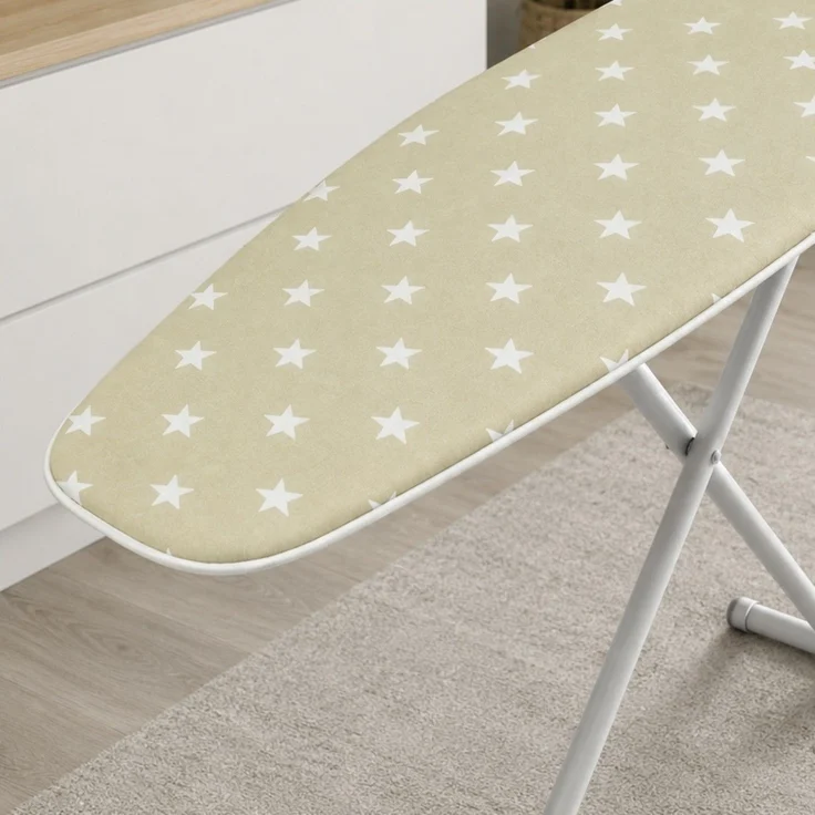 Bügelbrettbezug aus 100% Baumwolle - 131 x 47,5 cm mit Kordelzug – Bild 4