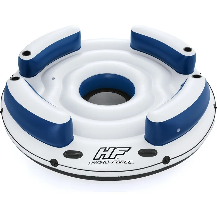 Bestway Schwimminsel Lazy Dayz für 4 Personen aufblasbar 256cm