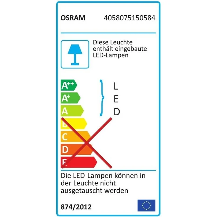 LED Außenwandleuchte Osram Bulkhead 11W Weiß – Bild 4