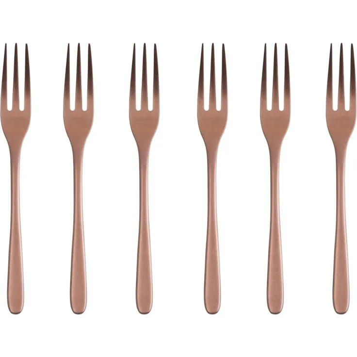 Sambonet Taste PVD 6 Forchette Dolce Rame Antico