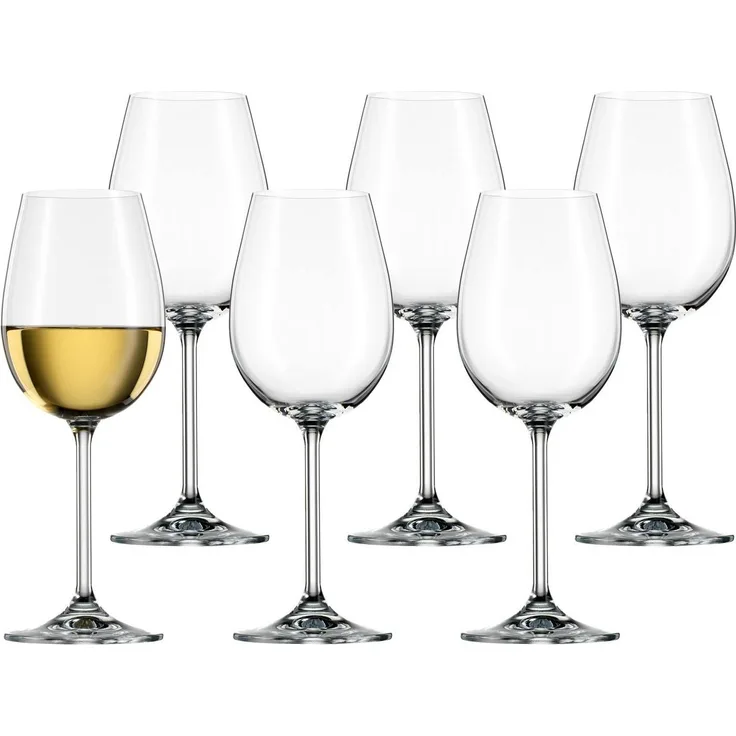 Bohemia Cristal CLARA Weißweinkelch 320 ml 6er Set
