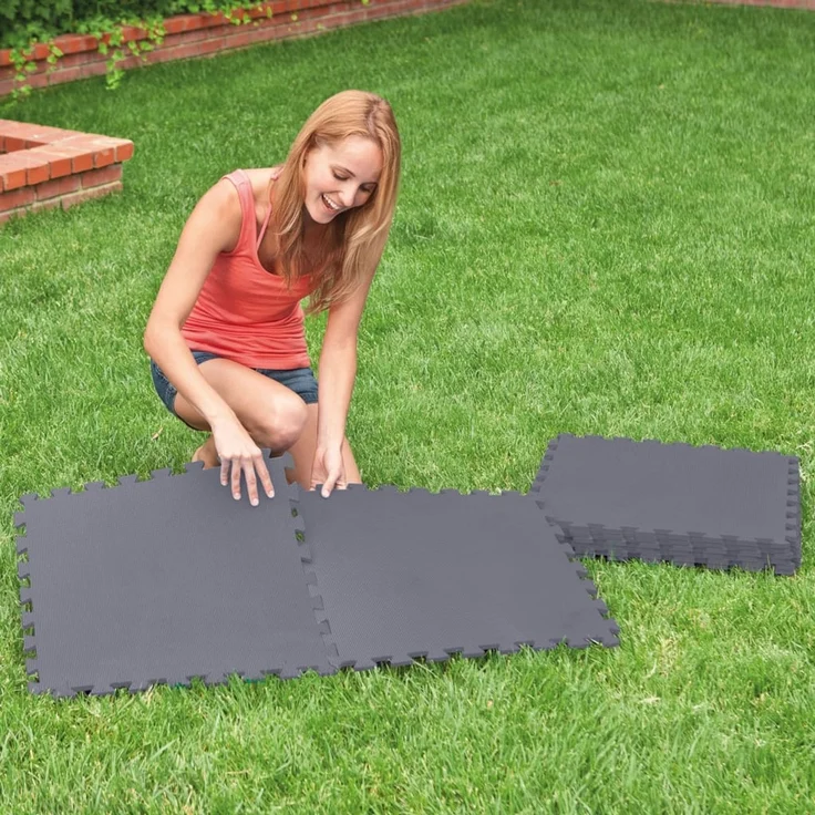 Intex Bodenschutzmatten für Pool 8 Stk. 50x50x0,5 cm 1,9 m² 3202925 – Bild 4