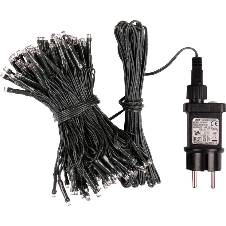 Idena LED-Lichterkette Idena 8325059 - LED Lichterkette mit 80 LEDs in Bunt, mit 8 Stunden – Bild 3