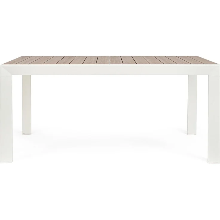 Gartenesstisch Ramel Ausziehbar - Aluminium Off-White, 160-240 x 100 cm – Bild 2