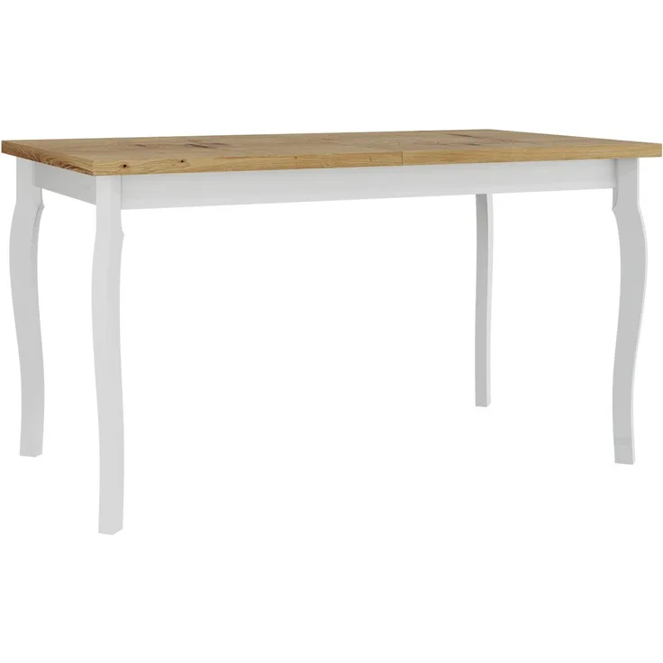 Tisch Alba V (Farbe: Artisan Eiche / Weiß)