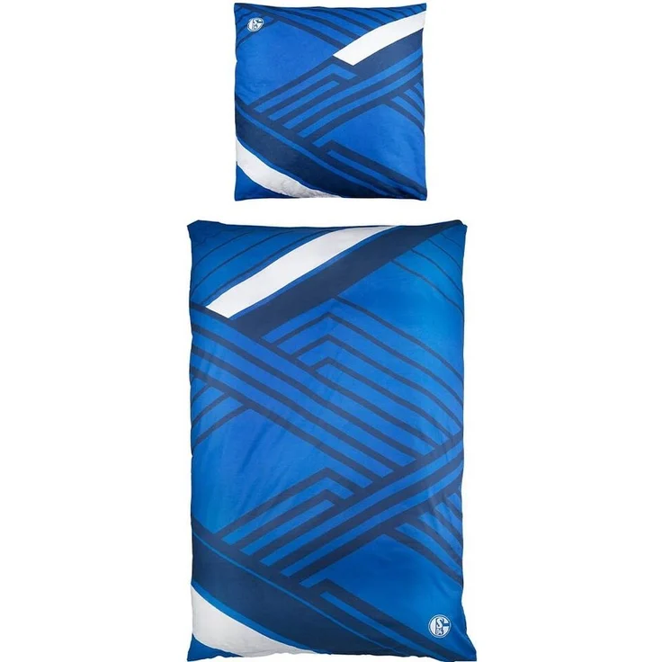 FC Schalke 04 Bettwäsche FC Schalke 04 Bettwäsche blau / weiss – Bild 5