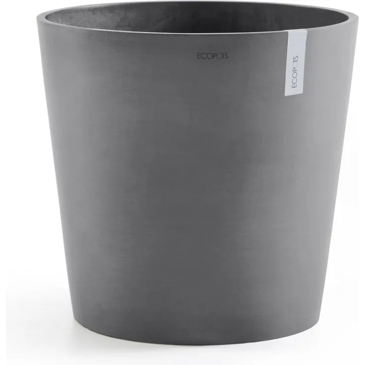 Ecopots Pflanztopf Amsterdam Ø 50,5 x 43,5 cm grau