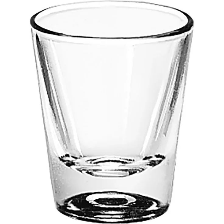LIBBEY Schnapsglas SHOTS AND SHOOTERS, 12-tlg, Glas, 12er Set, H: 6, Ø: 5, 30 ml