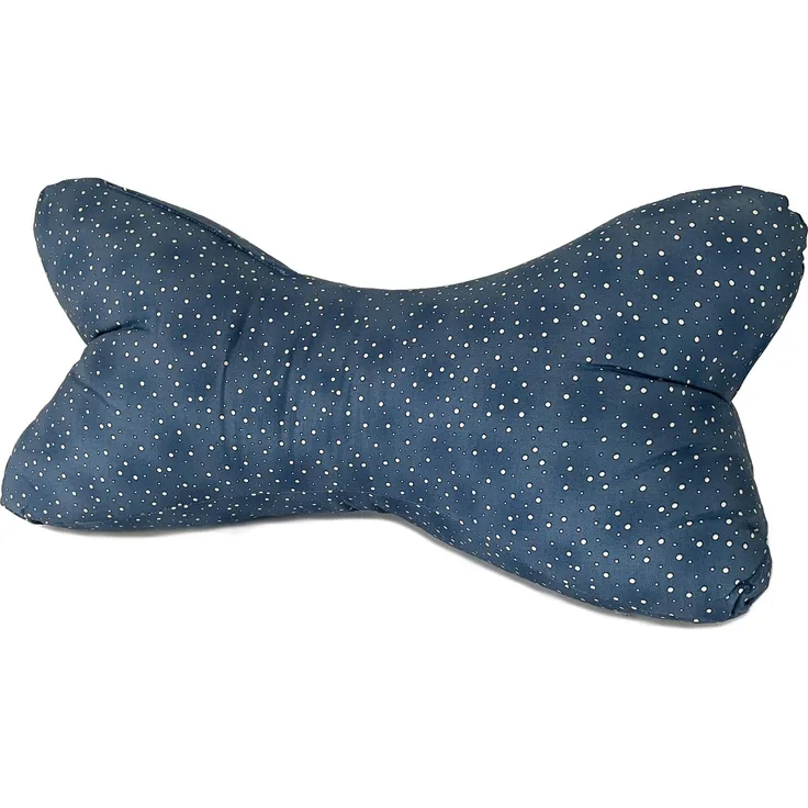 Dr. Berger Leseknochen Spaceblue mit Tupfen 40 x 16 cm