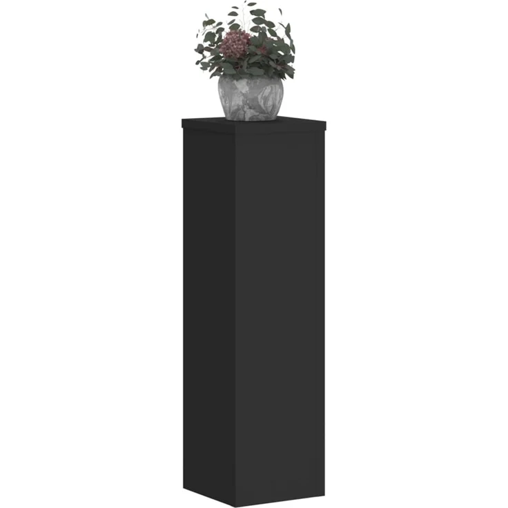 vidaXL Pflanzenständer 2 Stk. Schwarz 17x17x60 cm Holzwerkstoff 852934 – Bild 8